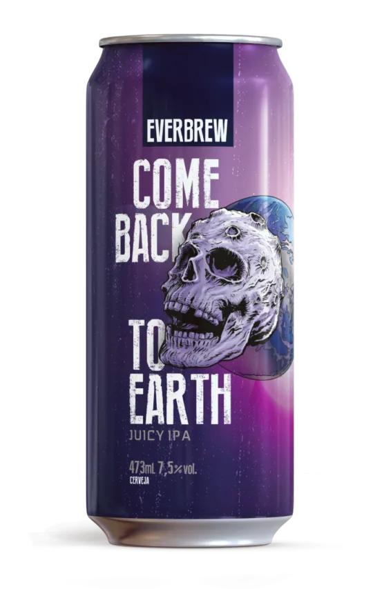 Cerveja Come Back to Earth lata 473ml