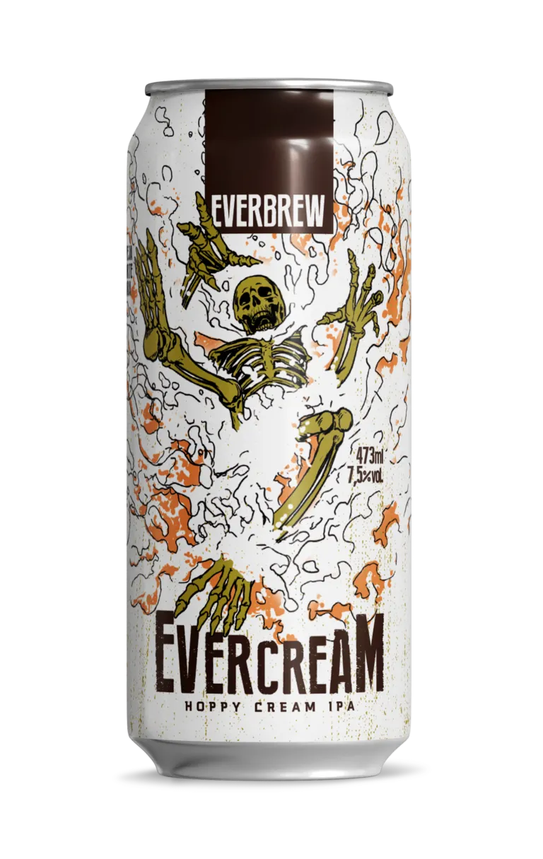 Lata demonstrativa do rótulo EVERCREAM 473ml.